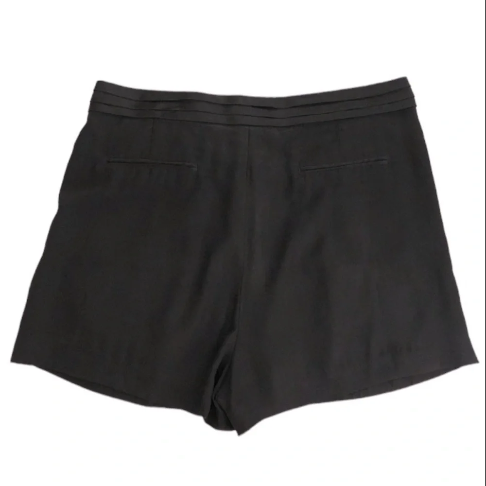 Rag & Bone 100% Silk Shorts Black Women’s Size 12